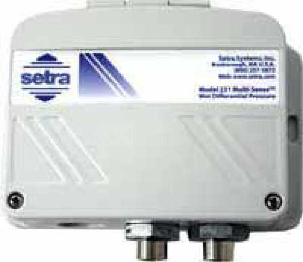 Setra Systems, Inc. - 231(Wet-to-Wet Pressure Transducer